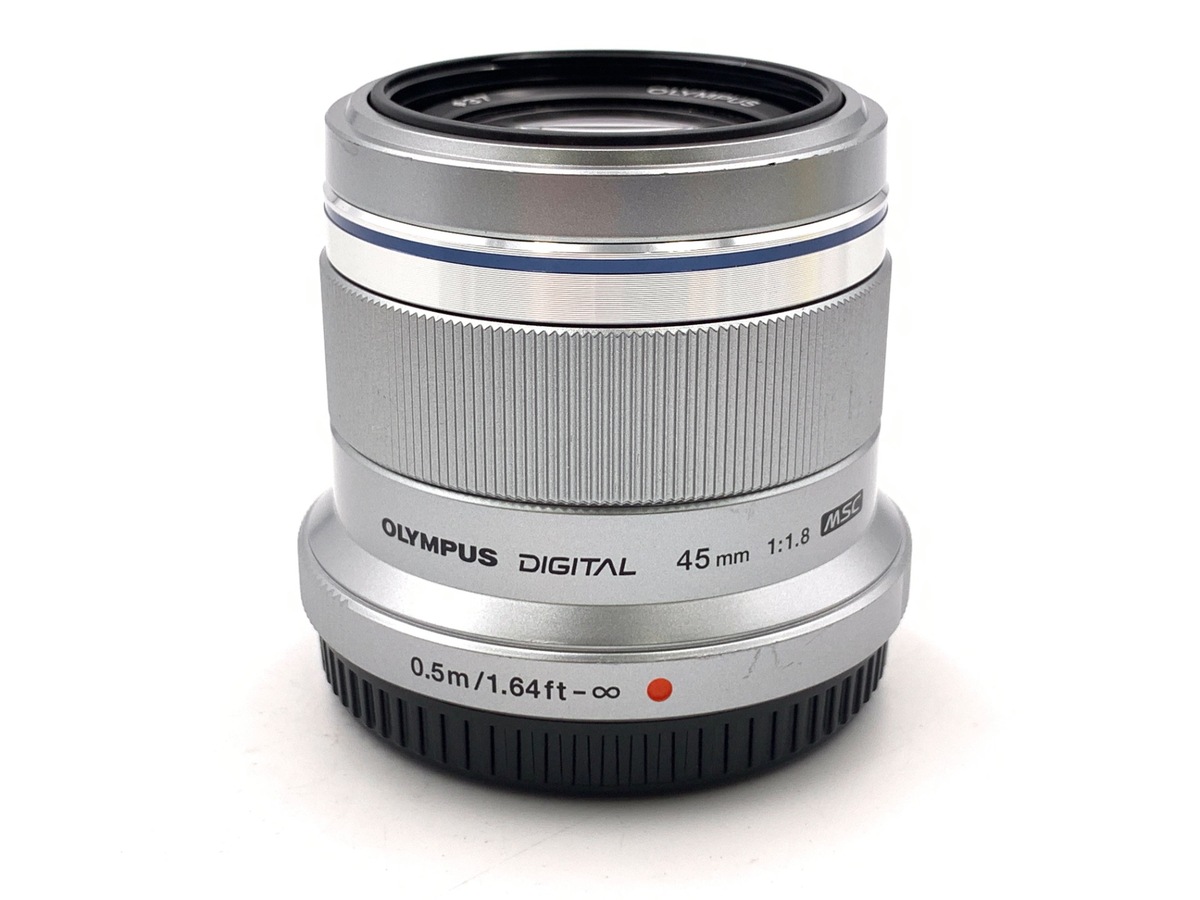 中古】オリンパス M.ZUIKO DIGITAL 45mm F1.8 シルバー 在庫一覧