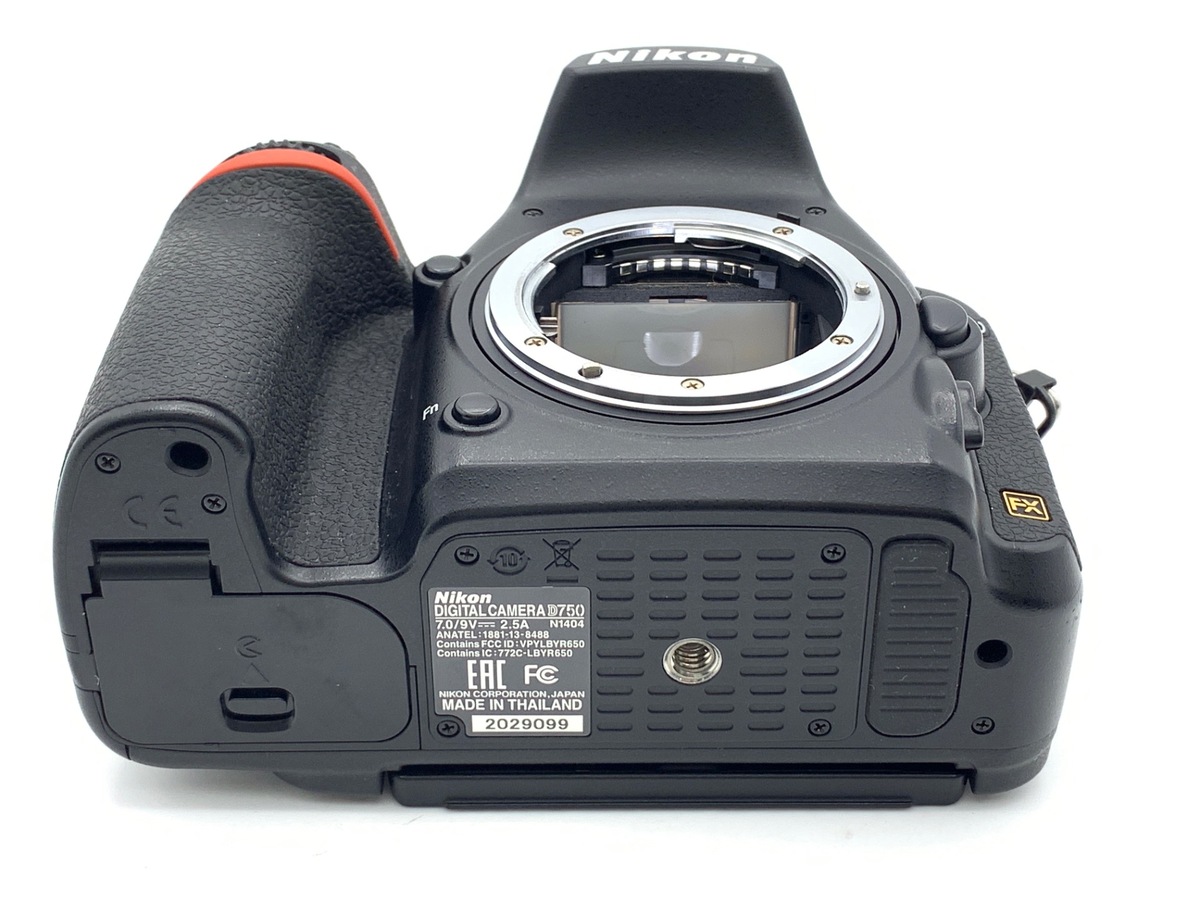 ニコン Nikon D750 ボディ デジタル一眼レフカメラ 中古 元箱付き 中古】ニコン D750 ボディ｜｜カメラのキタムラネットショップ