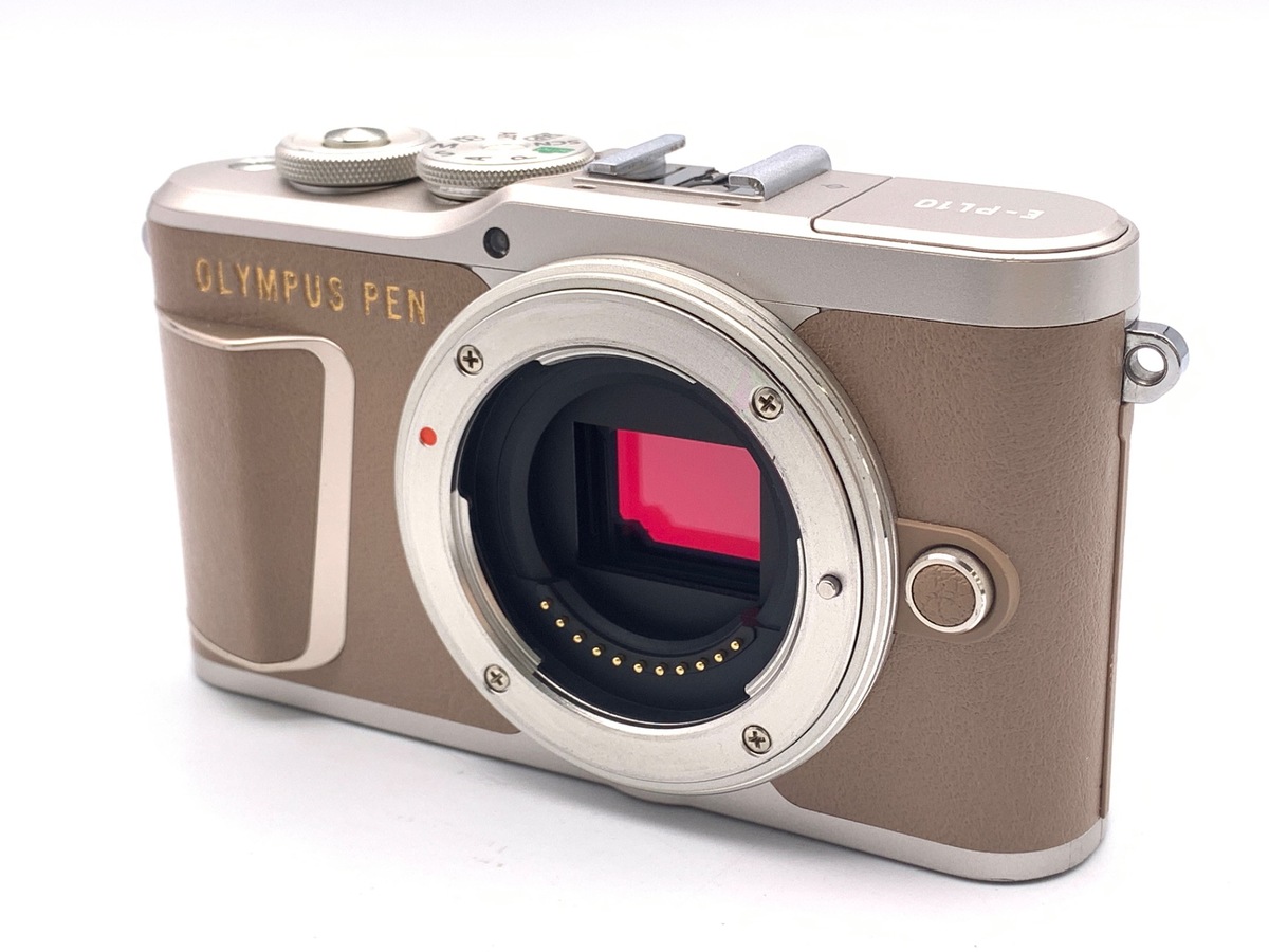 オリンパス PEN E-PL10 ボディ ブラウン