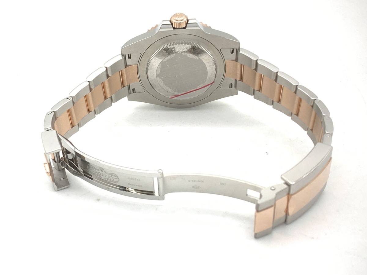 ロレックス(ROLEX) GMTマスターII ブラック 126711CHNR ステンレススティール/ローズゴールド オイスターブレス ブラック/ブルーベゼル