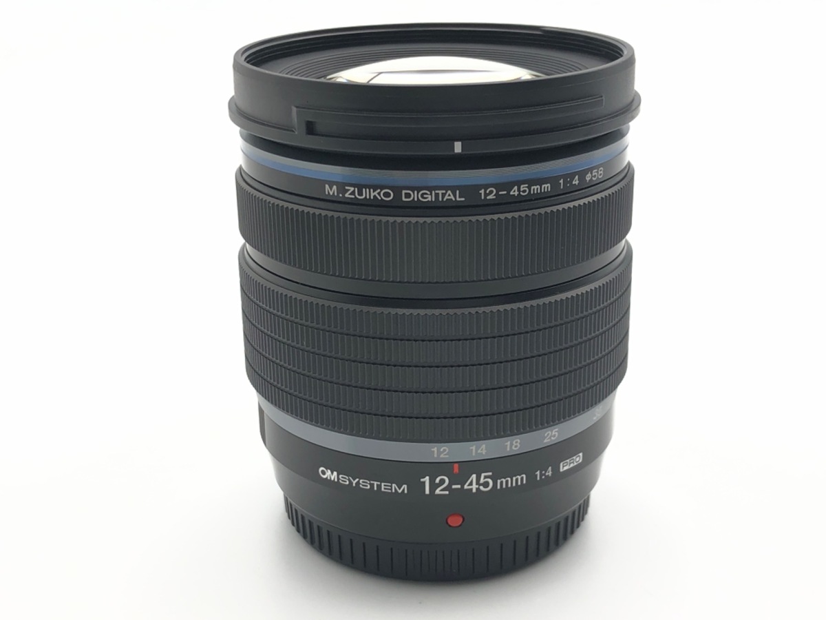 中古：A(美品)】OM SYSTEM M.ZUIKO DIGITAL ED 12-45mm F4.0 PRO