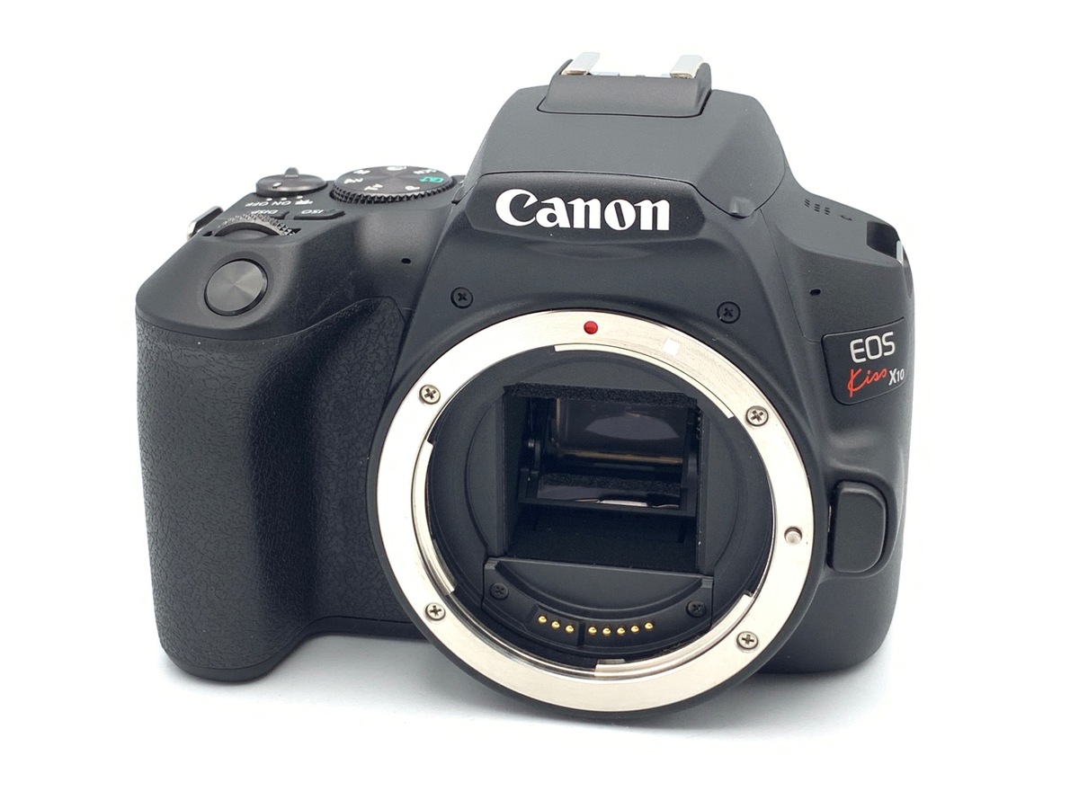 Canon EOS kiss X10 キャノン　美品　激安 キヤノン EOS Kiss X10 ダブルズームキット ブラック｜ナニワ