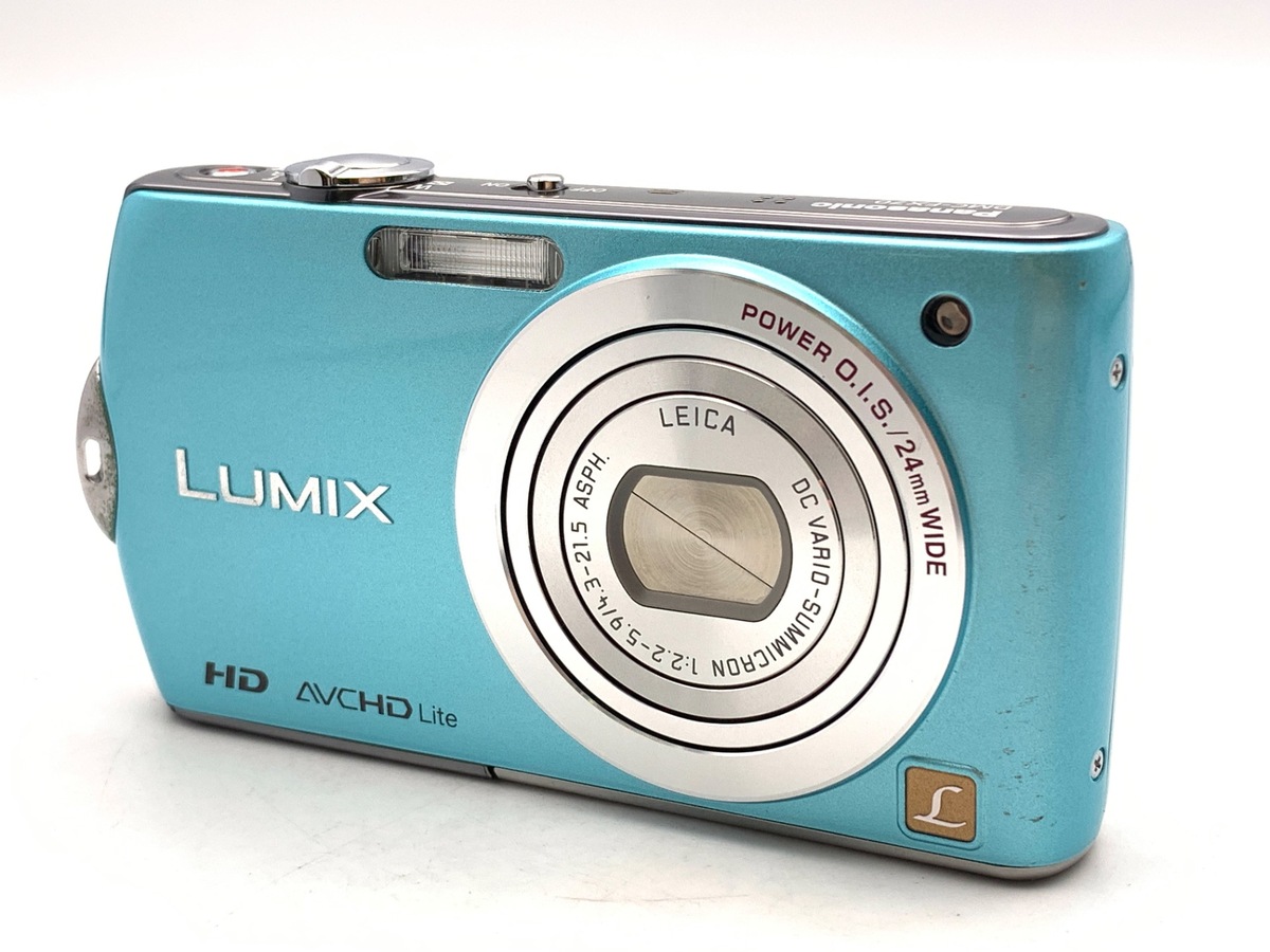 panasonic LUMIX DMC-FX70 ブルー 中古：B(並品)】パナソニック LUMIX DMC-FX70 フローラルブルー