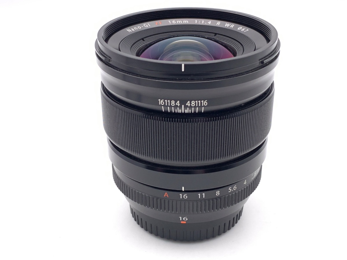 フジノンレンズ XF16mmF1.4 R WR 中古価格比較 - 価格.com
