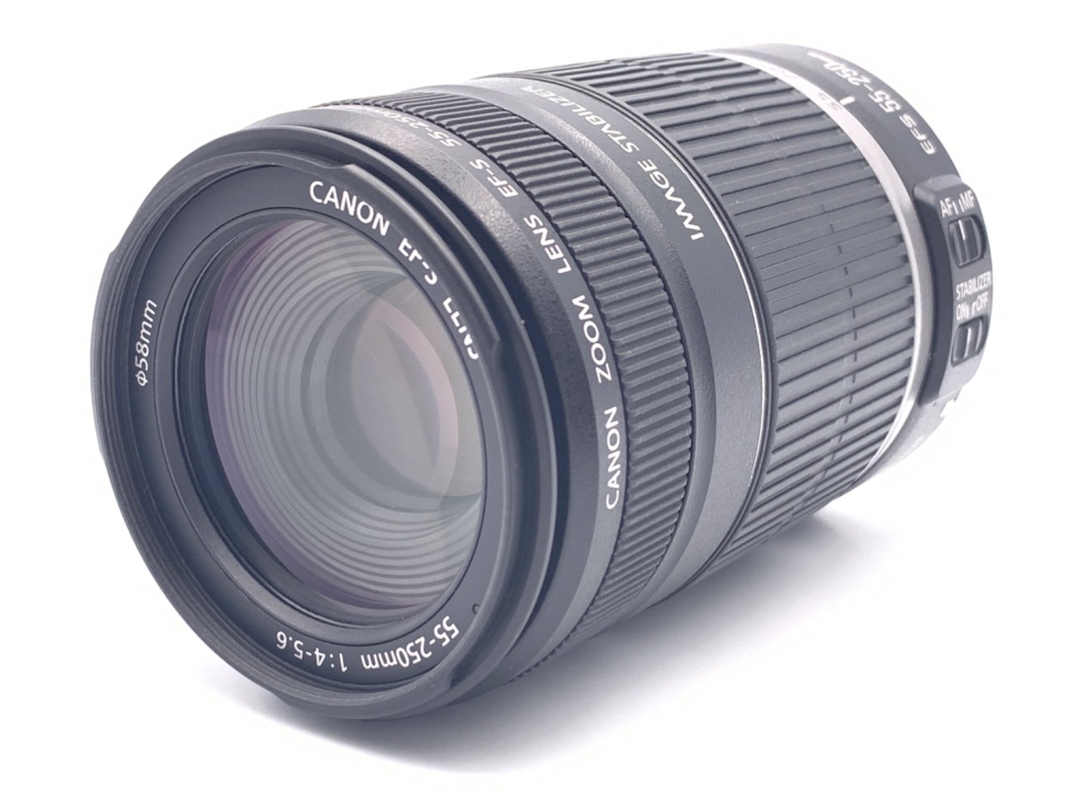 【中古】キヤノン EF-S 55-250mm F4-5.6 IS