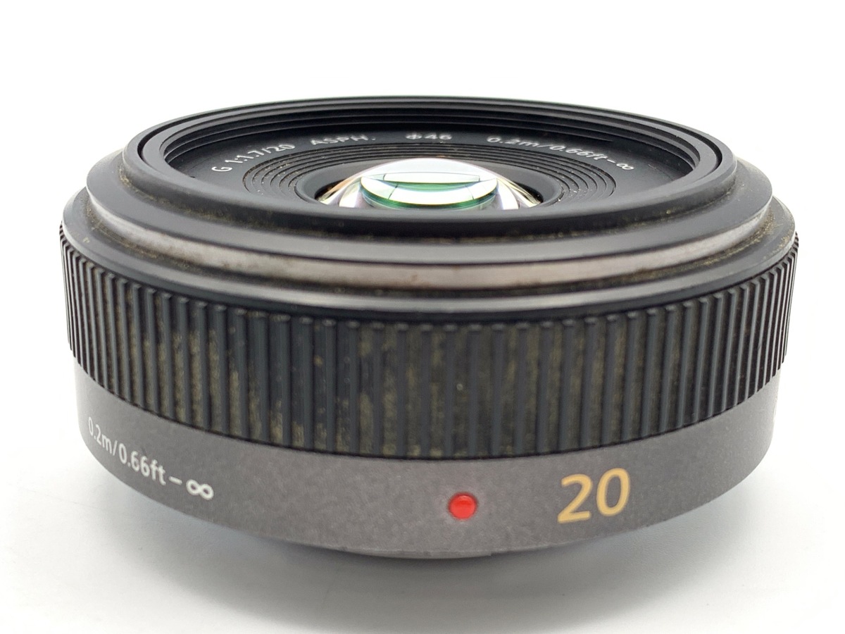 中古：B(並品)】パナソニック LUMIX G 20mm / F1.7 ASPH. | 2443650004208