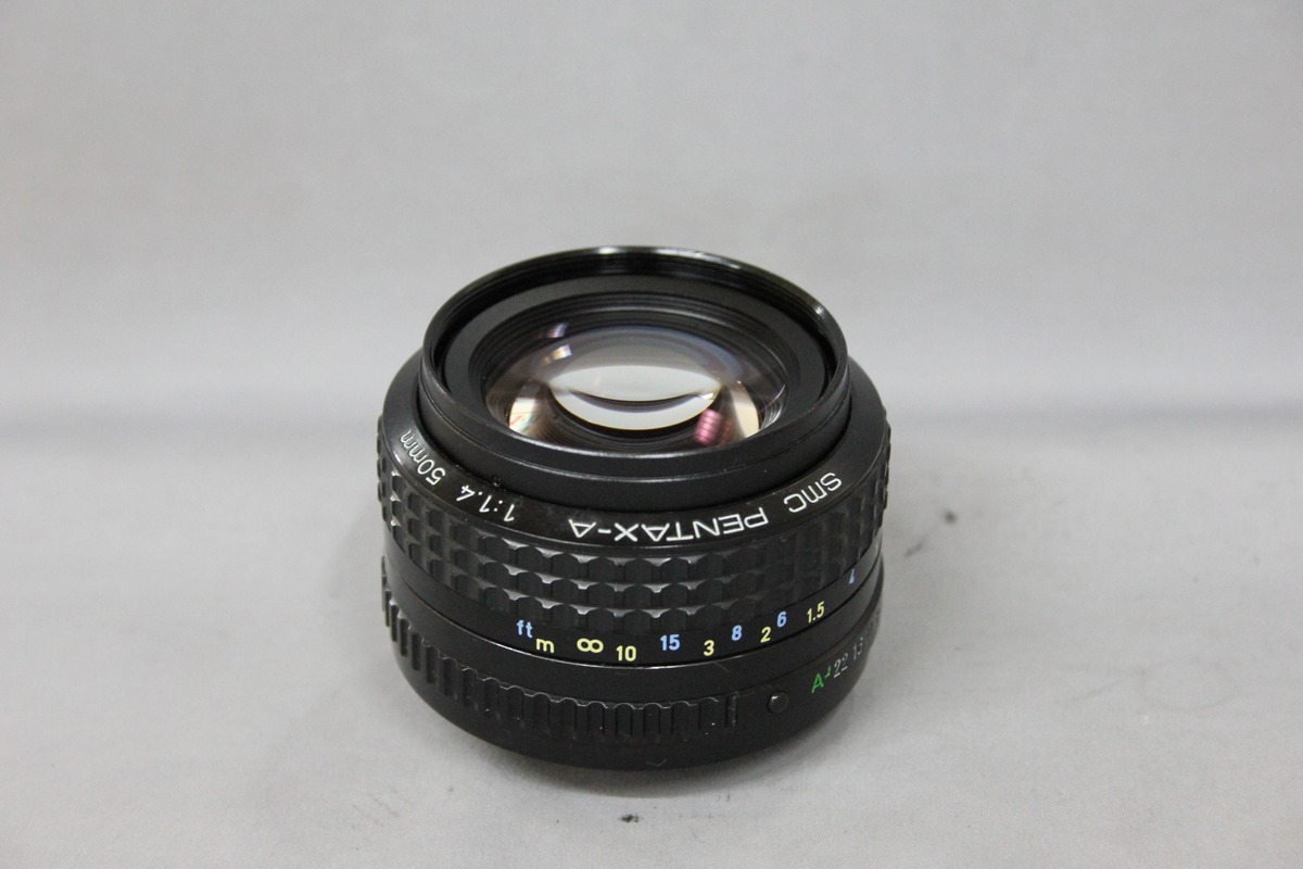 中古：C(やや難あり)】ペンタックス smc PENTAX-A 50mm F1.4