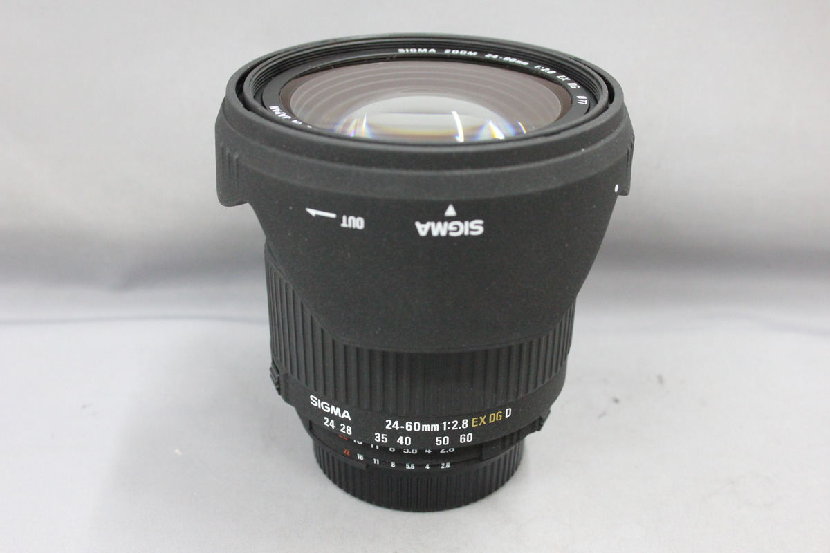 シグマ シグマ 24-60mm F2.8 EX DG キヤノン用 24-60mm F2.8 EX DG (