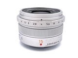 中古】パナソニック LEICA DG SUMMILUX 15mm/F1.7 ASPH. [H-X015