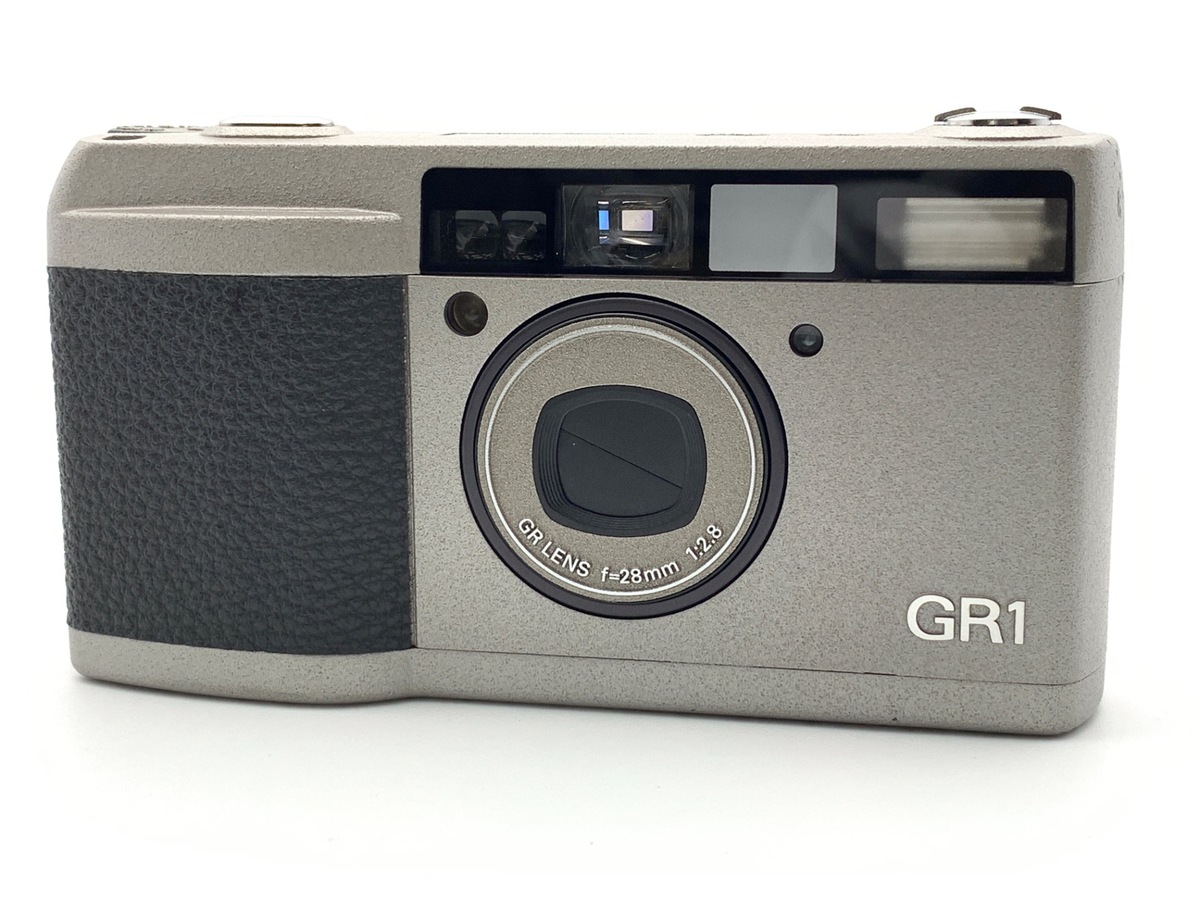 中古：B(並品)】リコー（RICOH）GR1 デート (28/2.8)シルバー