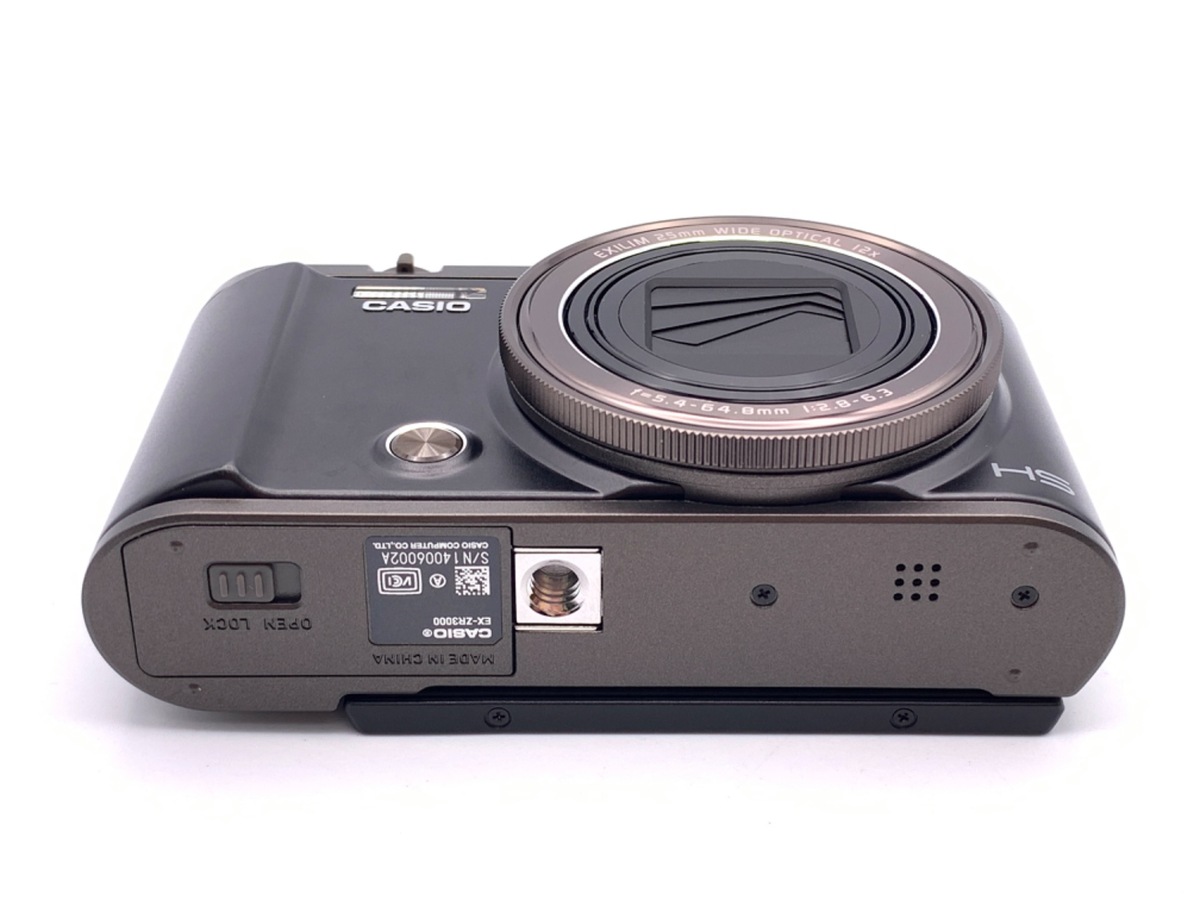 ジャンク】カシオ CASIO EXILIM EX-ZR3000 ブラック #2865A442 - 中古 