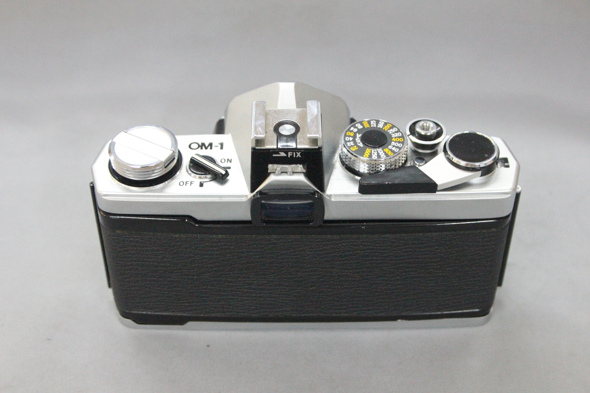 中古：C(やや難あり)】オリンパス OM-1 ボディ シルバー | 2443660057638