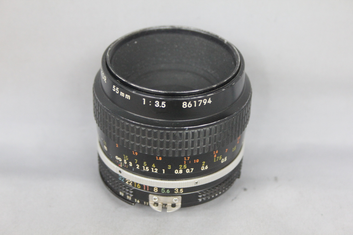 【中古】Nikon ニコン Ai Micro-NIKKOR 55mm f/3.5 中古】ニコン レンズ Ai Micro NIKKOR 55mm F3.5【B】