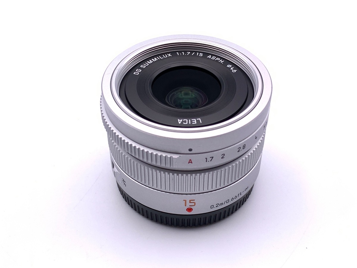 LEICA DG SUMMILUX 15mm/F1.7 ASPH. H-X015-S [シルバー] 中古