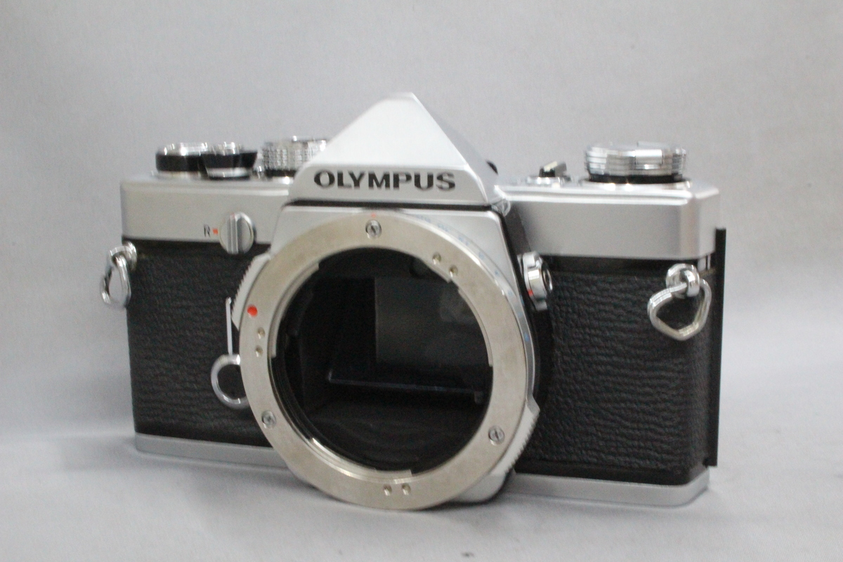 中古：C(やや難あり)】オリンパス OM-1 ボディ シルバー | 2443660063387