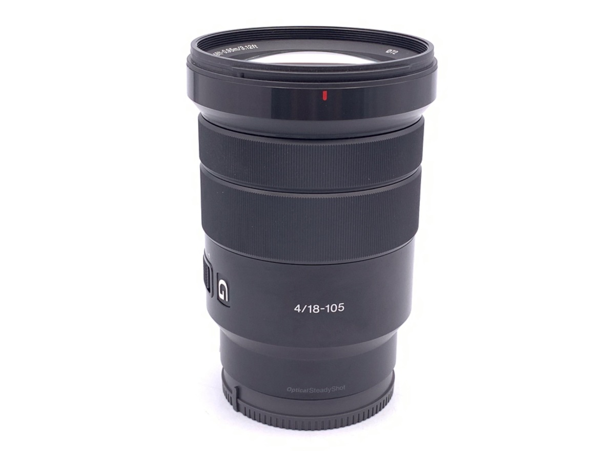 E PZ 18-105mm F4 G OSS 美品 フード・キャップ付き E PZ 18-105mm