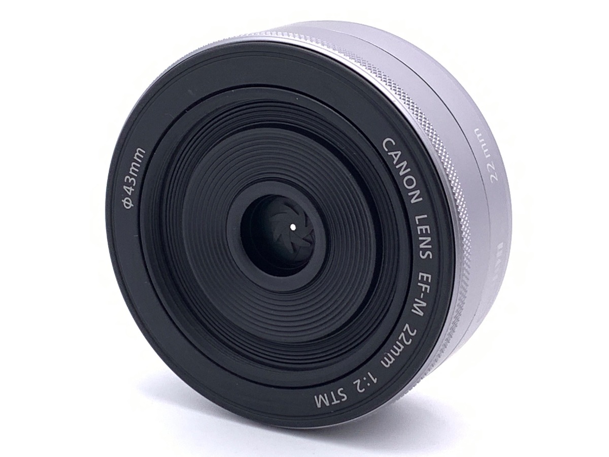 中古：A(美品)】キヤノン EF-M22mm F2 STM シルバー | 2443660072792