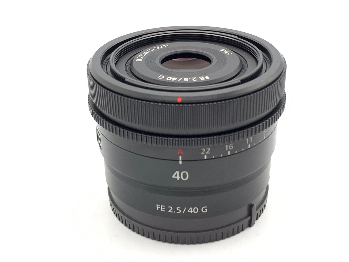 FE 40mm F2.5 G SEL40F25G 中古価格比較 - 価格.com