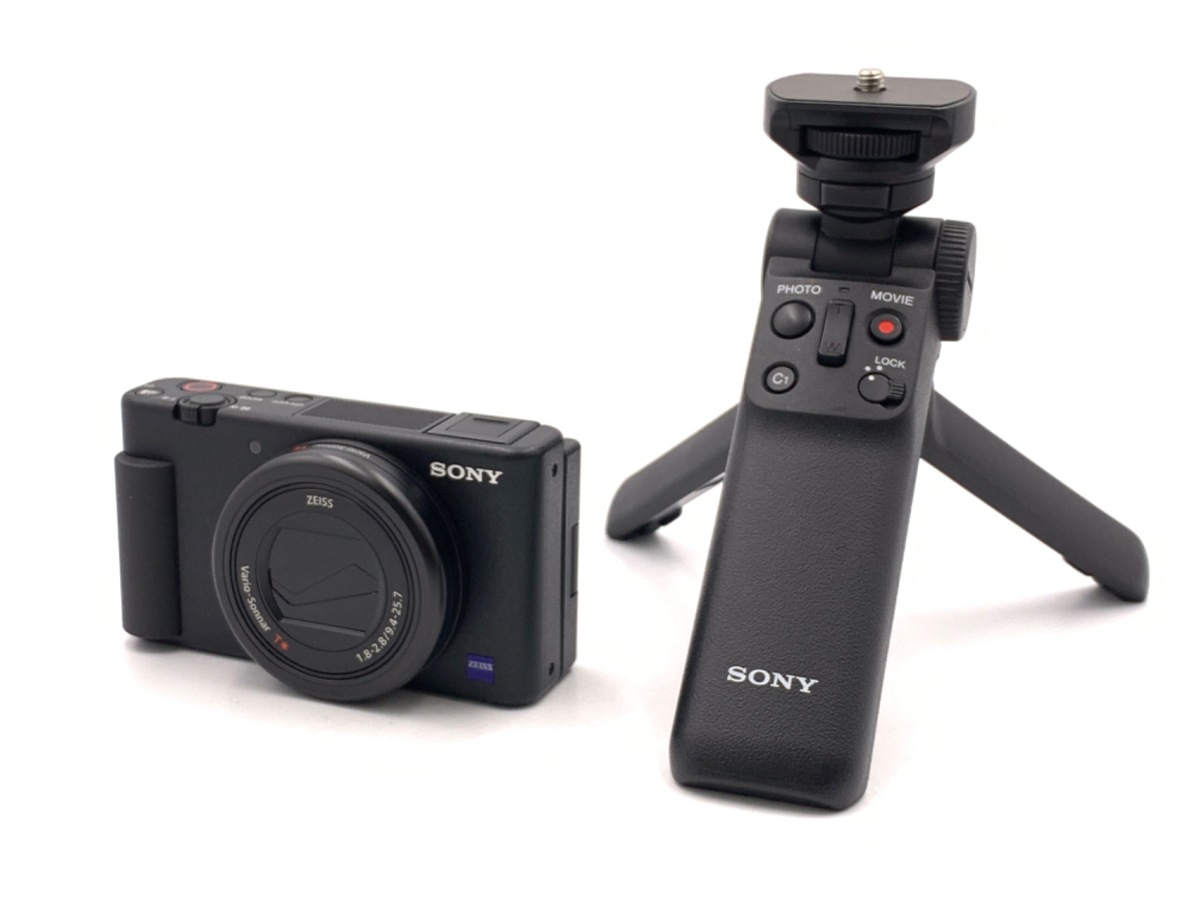 【美品】SONY デジカメ VLOGCAM ZV-1G 中古　即購入歓迎 中古】ソニー VLOGCAM ZV-1G B シューティンググリップキット ブラック
