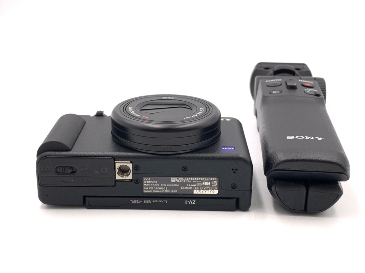 中古】ソニー VLOGCAM ZV-1G B シューティンググリップキット ブラック