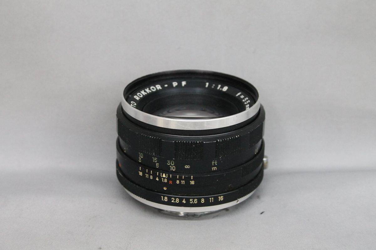 MINOLTAミノルタ 交換レンズ AUTO ROKKOR-PF 55mm F1.8【中古】 MINOLTAミノルタ 交換レンズ AUTO ROKKOR-PF 55mm F1.8【中古】【送料