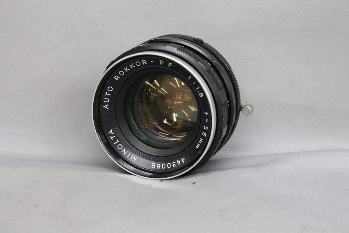 中古】ミノルタ AUTO ROKKOR-PF 55mm F1.8｜｜カメラのキタムラネット 