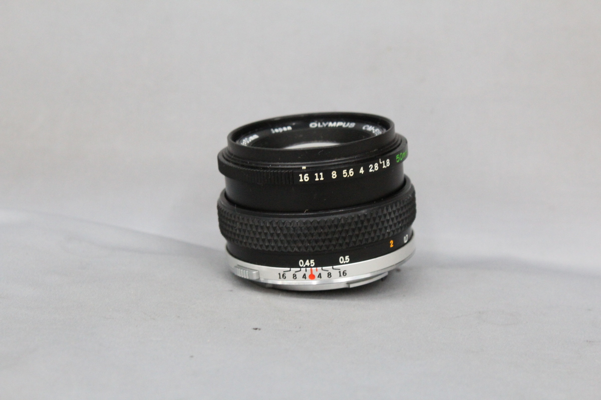 最終価格　オリンパス　ズイコー　50mm　F1.8（中古品）オールドレンズ 最終価格 オリンパス ズイコー 50mm F1.8（品）オールドレンズ 【公式