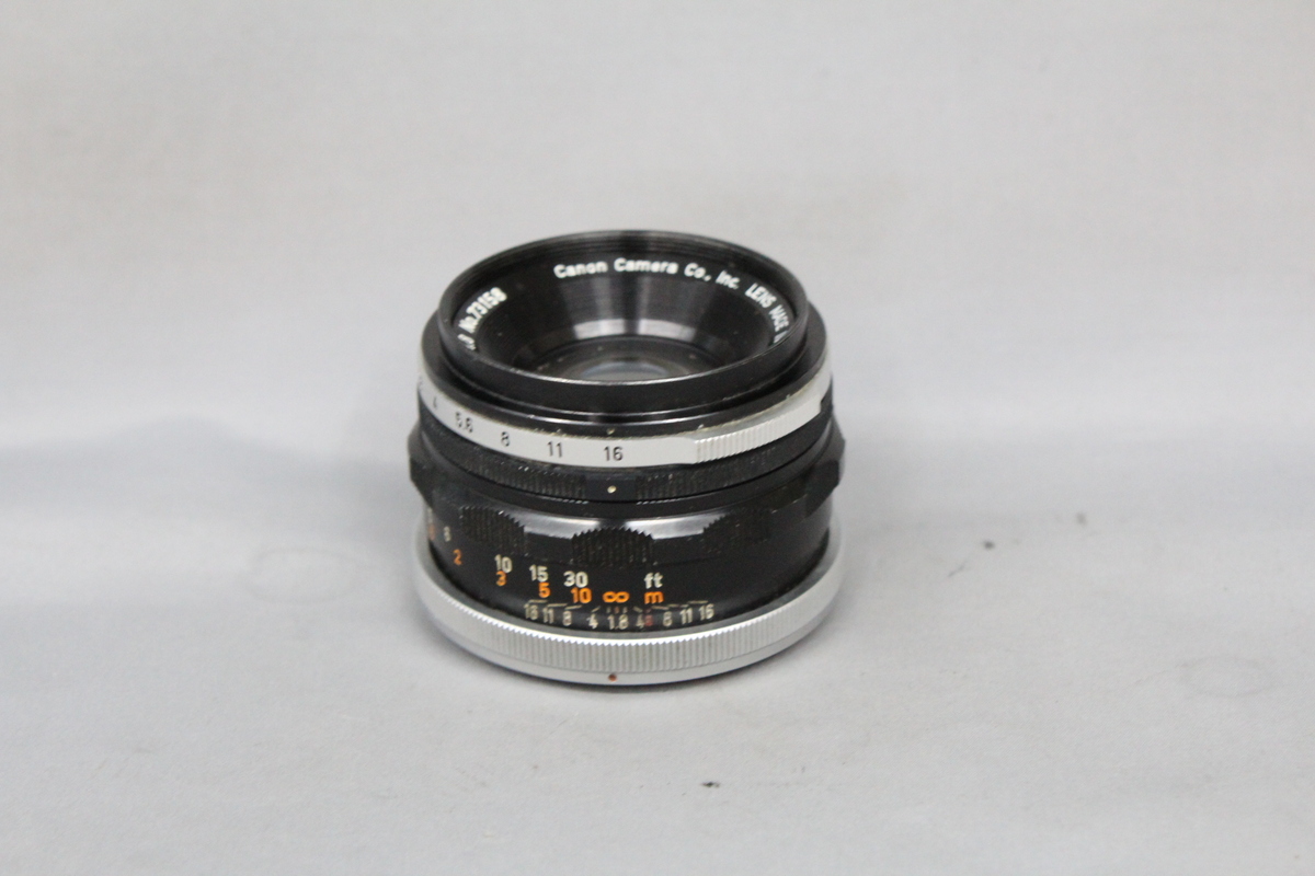 中古】キヤノン FL 50mm F1.8 在庫一覧｜カメラのキタムラ