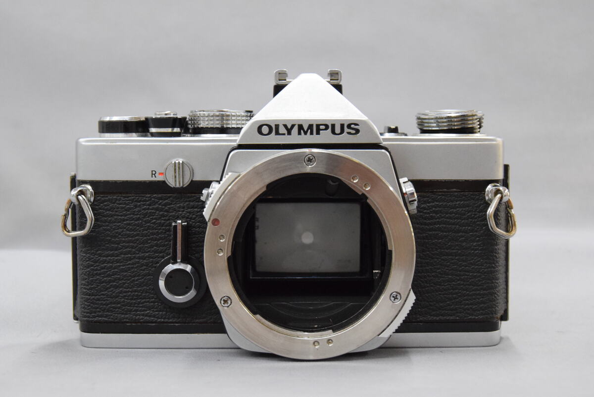中古：C(やや難あり)】オリンパス OM-1 ボディ シルバー | 2443660092752