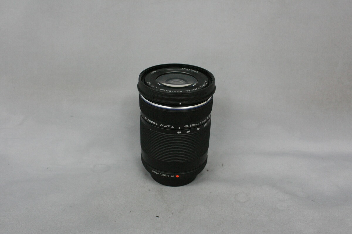 中古】オリンパス M.ZUIKO DIGITAL ED 40-150mm F4.0-5.6 R ブラック