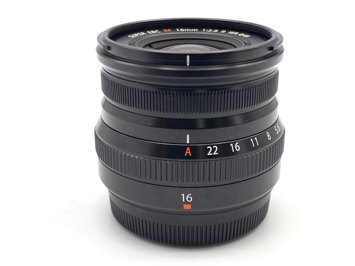 中古：A(美品)】フジフイルム XF16mm F2.8 R WR ブラック | 2443660105155