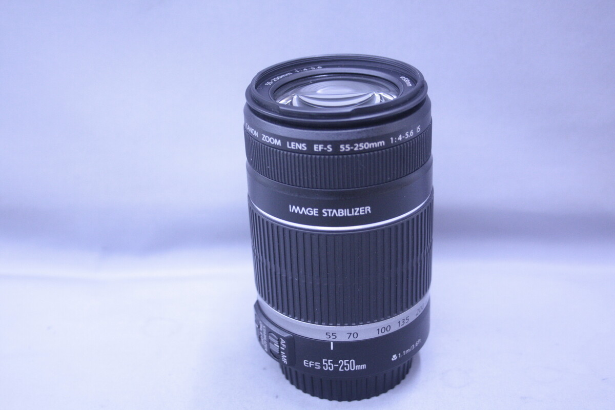 中古：AB(良品)】キヤノン EF-S 55-250mm F4-5.6 IS | 2447090037413
