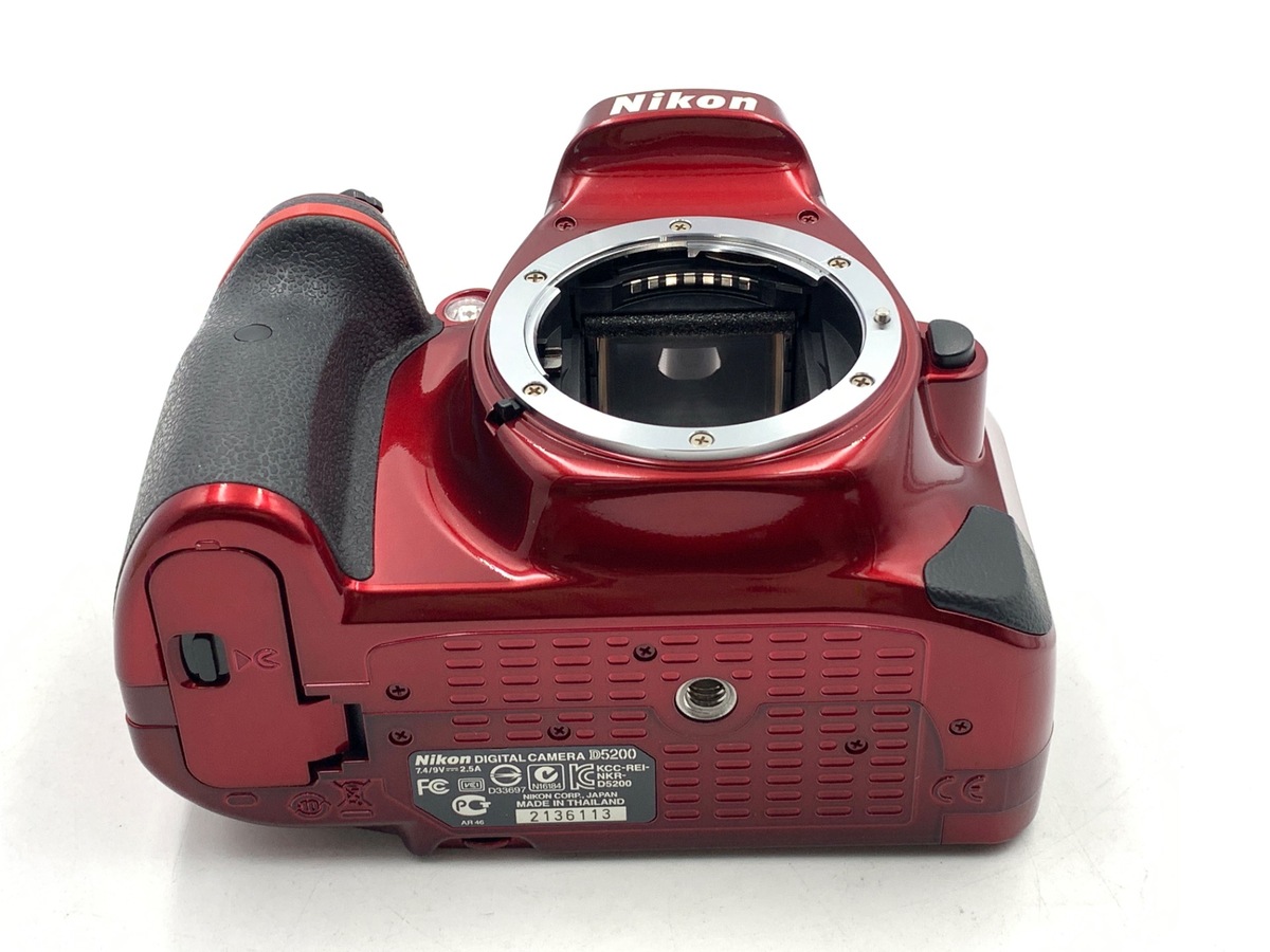 中古】ニコン D5200 ボディ レッド｜｜カメラのキタムラネットショップ