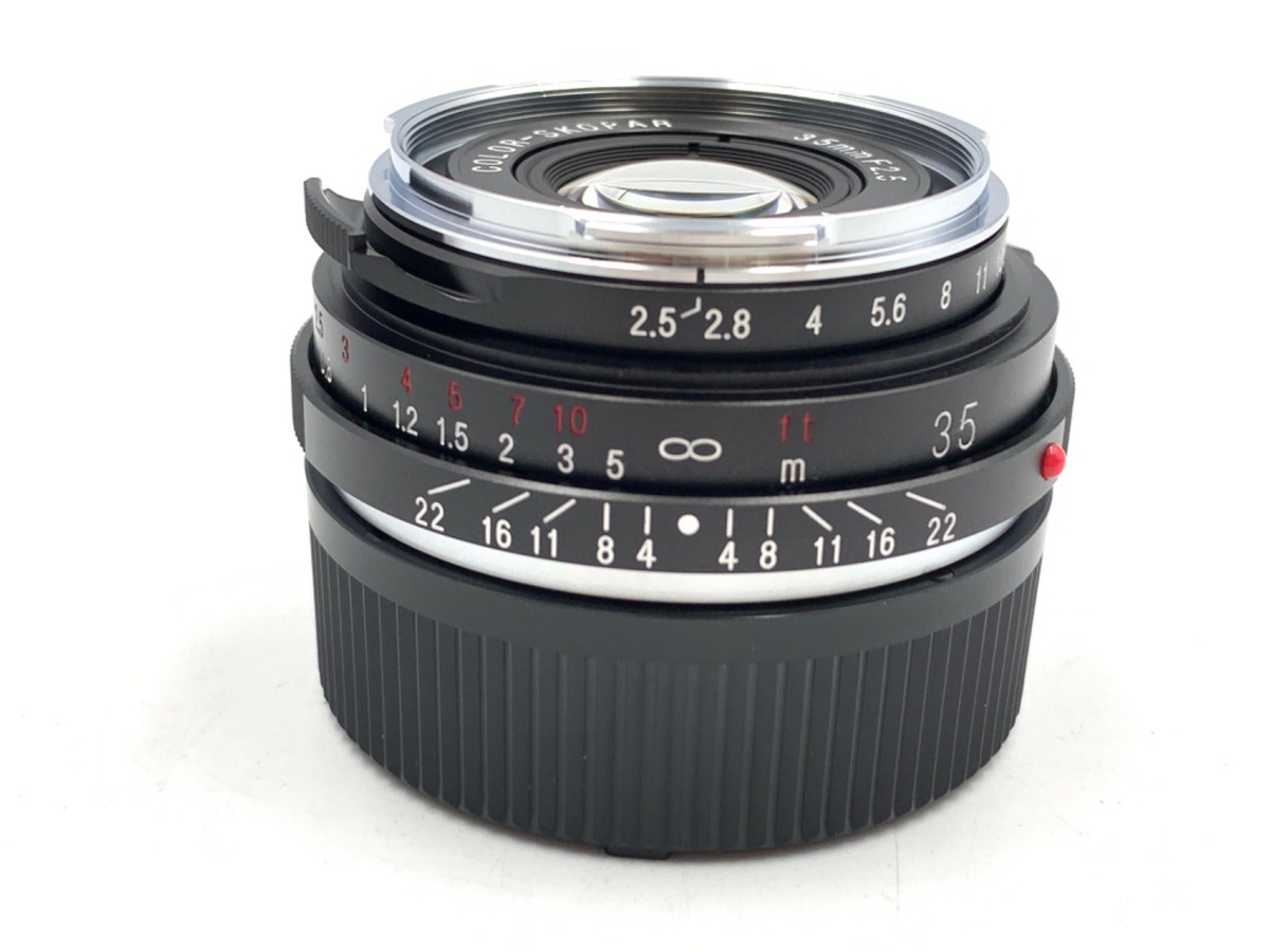 【ほぼ未使用】フォクトレンダー 35mm F2.5 ライカ Mマウント #426 コシナ フォクトレンダー COLOR-SKOPAR 35mm F2.5 PII VM（ライカM用