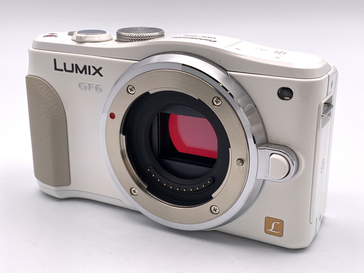 【中古】パナソニック LUMIX DMC-GF6-W ボディ ホワイト