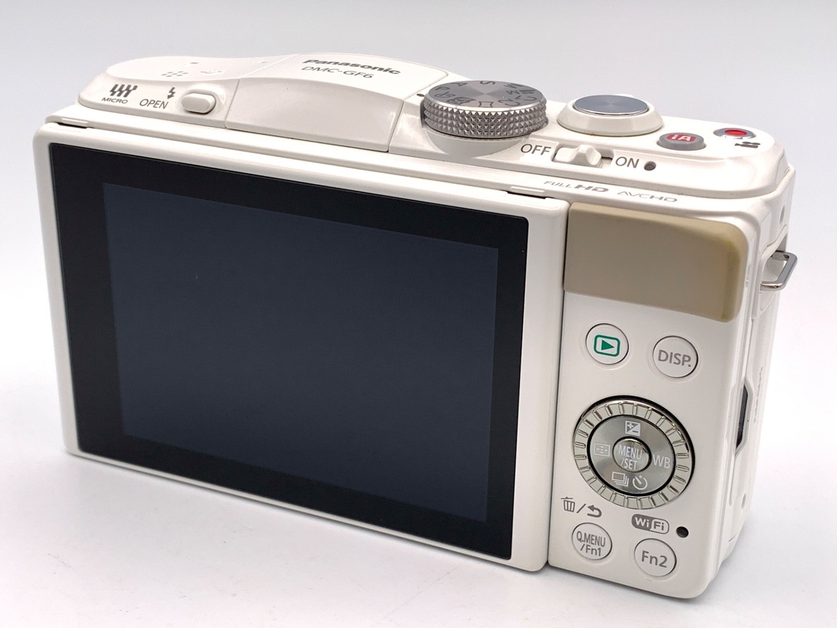 【中古】パナソニック LUMIX DMC-GF6-W ボディ ホワイト