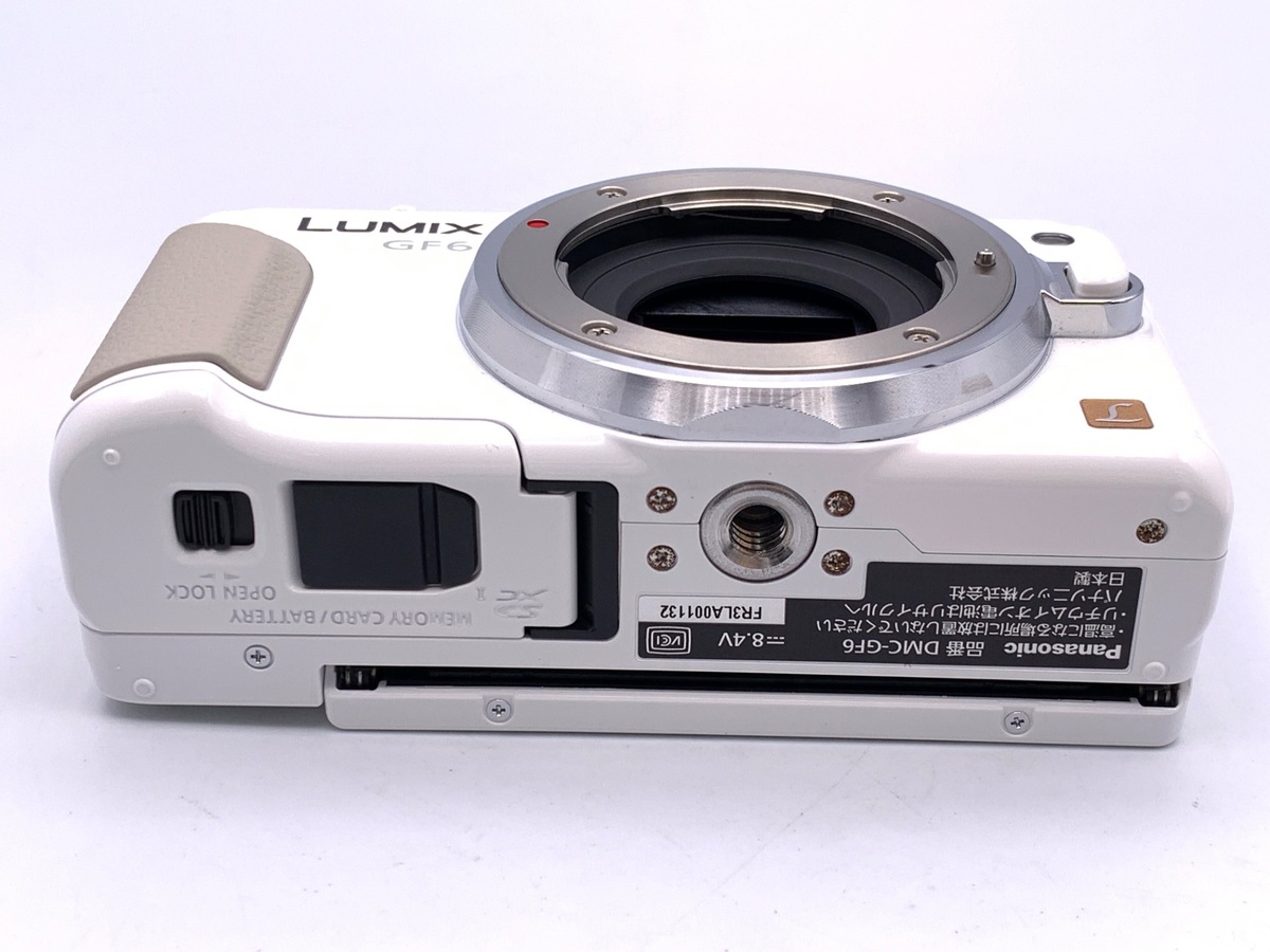 【中古】パナソニック LUMIX DMC-GF6-W ボディ ホワイト