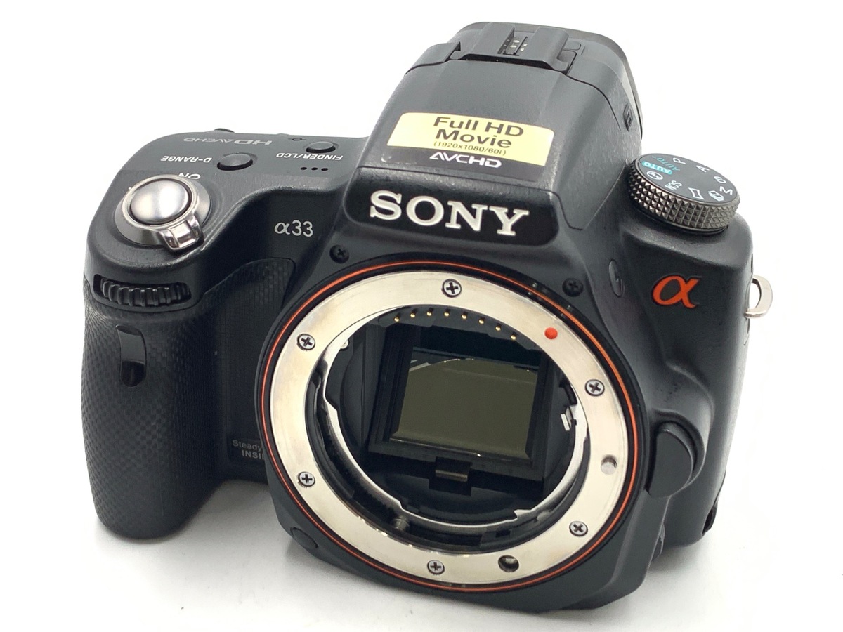 Amazon | SONY デジタル一眼レフ α33(ボディ単体) ブラック SLT