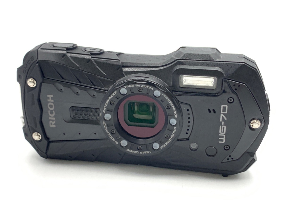 RICOH - RICOH デジタルカメラ WG-80 BLACK Amazon.com : Ricoh WG-80 Black Waterproof Digital Camera