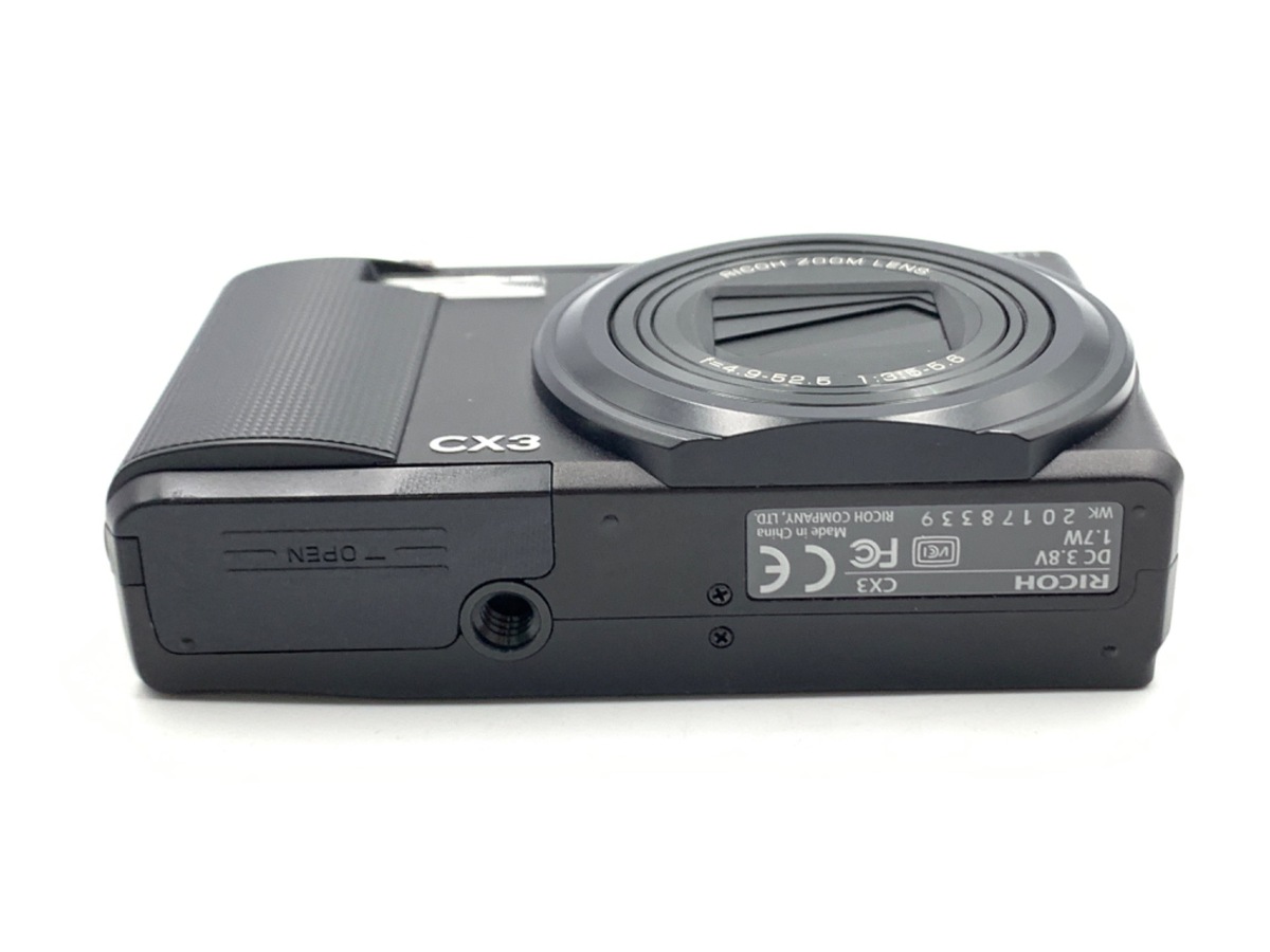 RICOH CX3 ブラック 中古良品 RICOH 【公式通販】