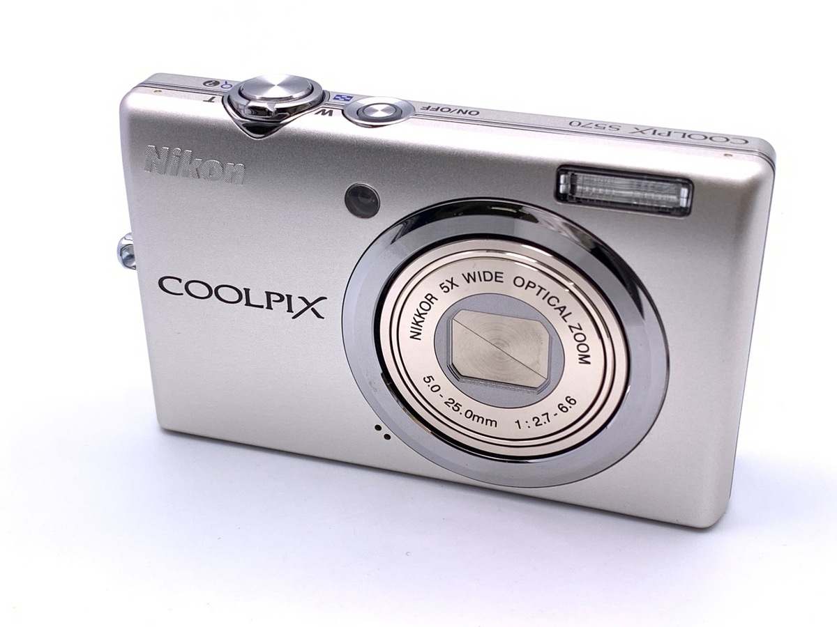中古：AB(良品)】ニコン COOLPIX S570 シルバー | 2443730071892