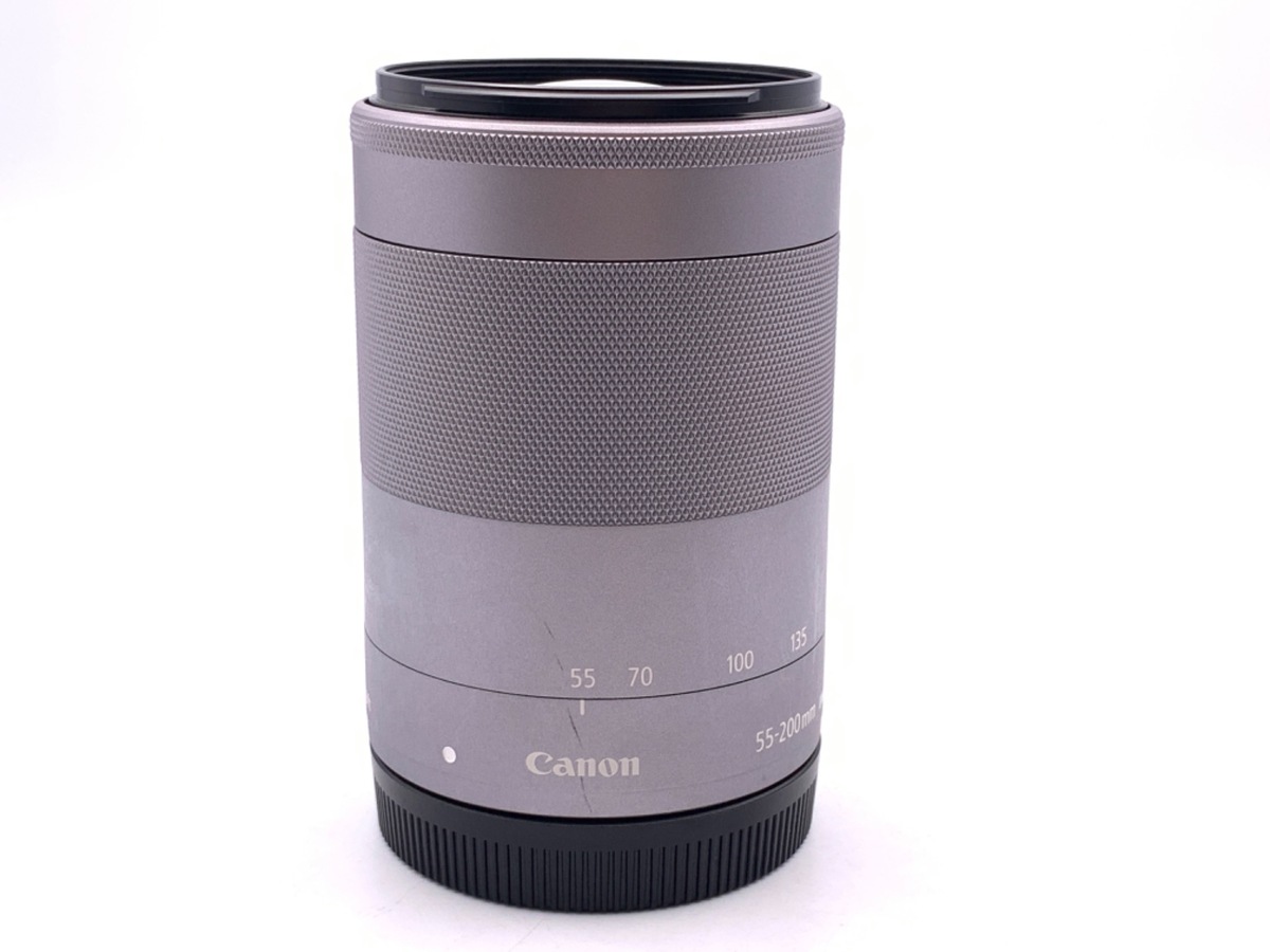 中古：B(並品)】キヤノン EF-M55-200mm F4.5-6.3 IS STM シルバー 