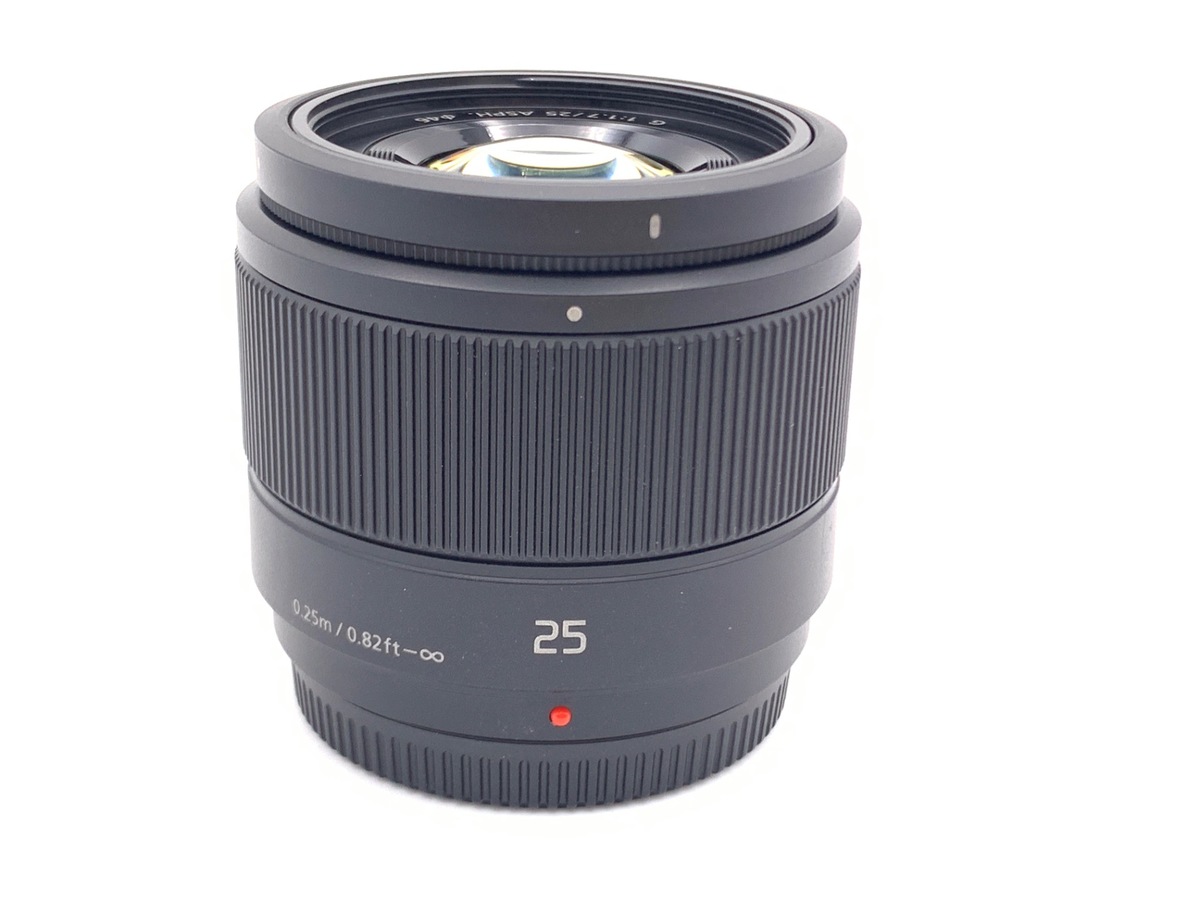 LUMIX G 25mm/F1.7 ASPH. H-H025-K [ブラック] 中古価格比較 - 価格.com