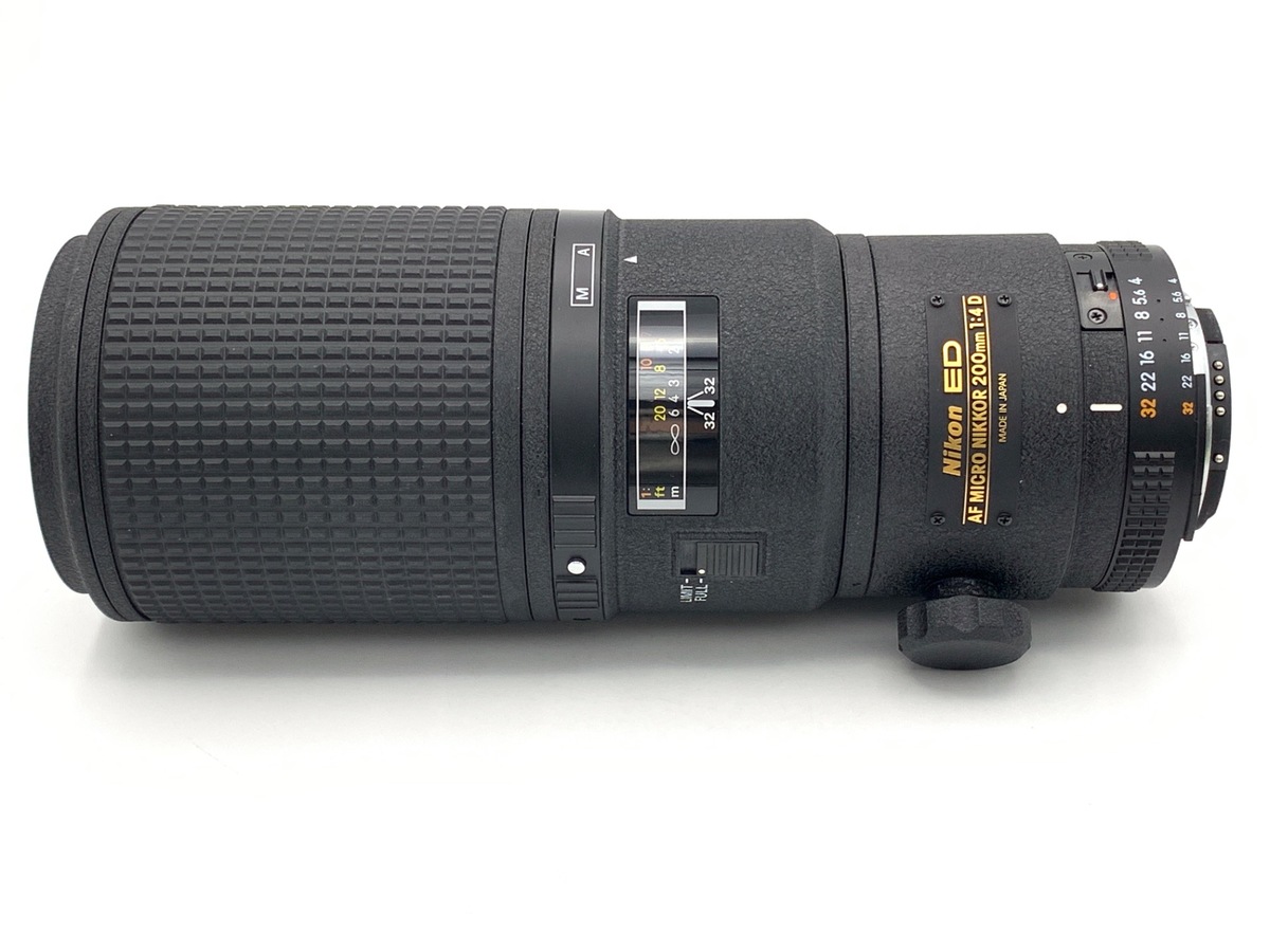 ニコン AF MICRO NIKKOR 200mm F4D ED 中古 Nikon AF MICRO NIKKOR 200mm f/4 D ED Autofocus Lens {62}