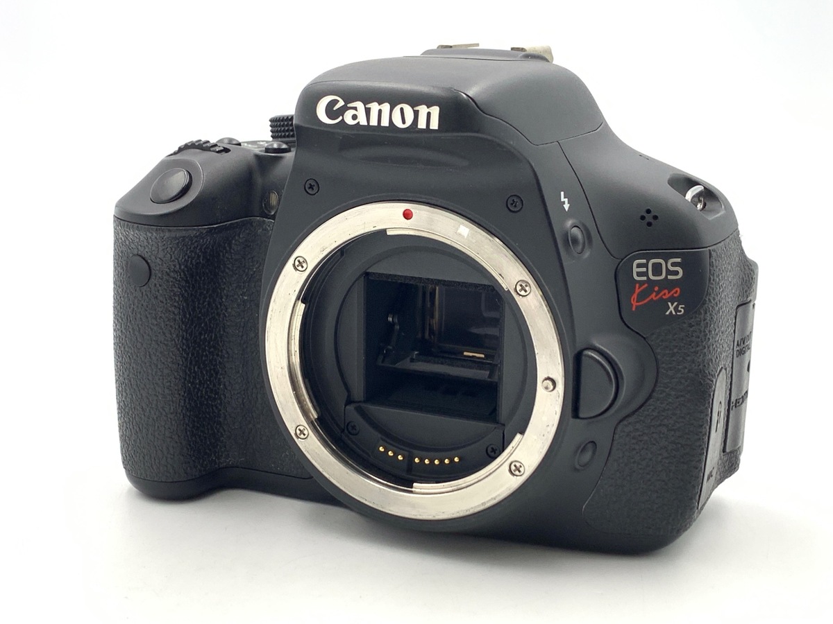 取引中【中古】デジタル一眼レフカメラ　キャノン　EOS kiss X5 楽天市場】【中古】 キヤノン Canon EOS Kiss X5 ダブルズームキット