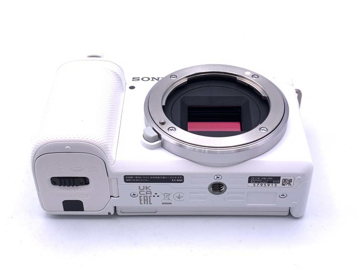 中古】ソニー VLOGCAM ZV-E10 ボディ ホワイト｜｜カメラのキタムラ