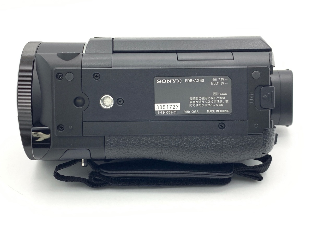 中古】ソニー デジタル4Kビデオカメラレコーダー FDR-AX60 B ブラック 