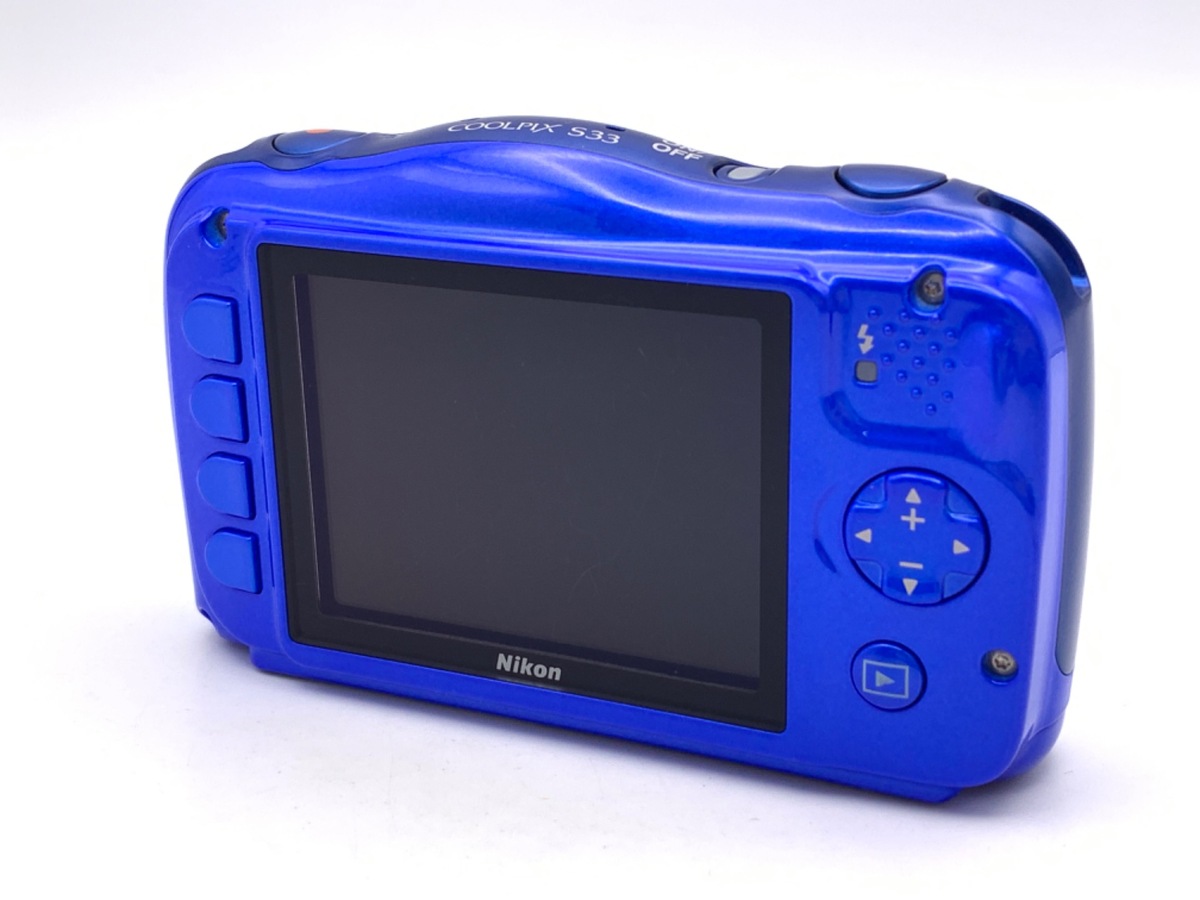 COOLPIX S33 ブルー【1317万画素】
