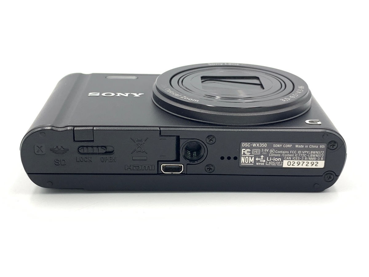 DSC-WX350 ブラック【1820万画素】