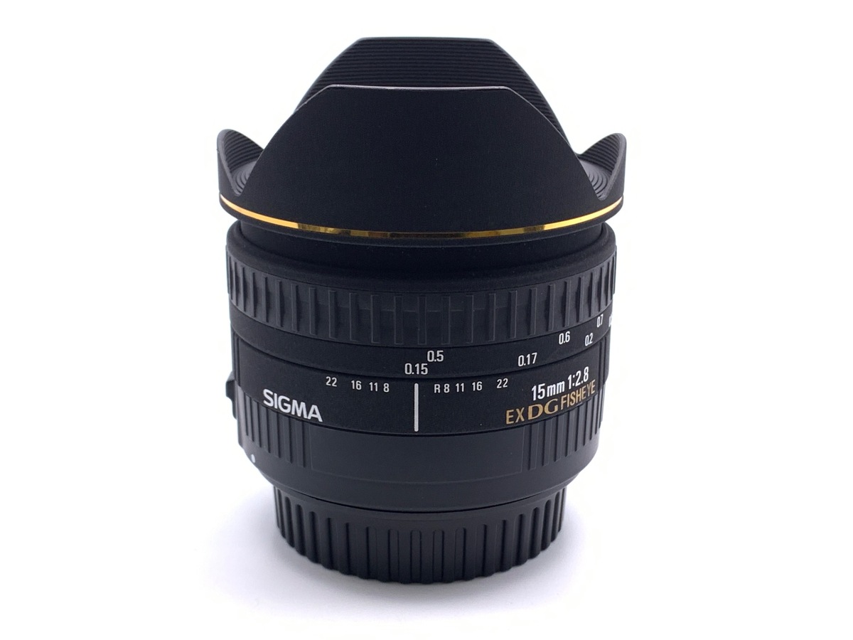 シグマ15mm F2.8 EX DG DIAGONAL FISHEYEキヤノン用 15mm F2.8 EX DG DIAGONAL FISHEYE (ｷﾔﾉﾝ AF) 中古価格比較